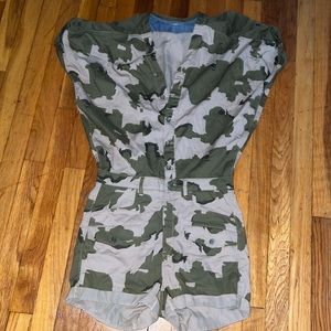 G Star Raw Camo Playsuit